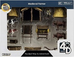 4D Settings: Medieval Farmer